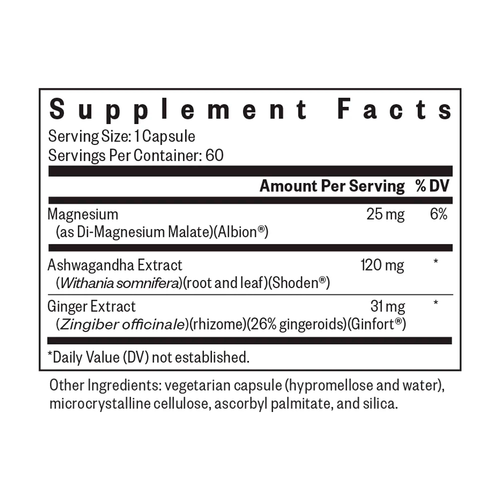 Seeking Health, Ashwagandha, 120 mg, 60 Caps