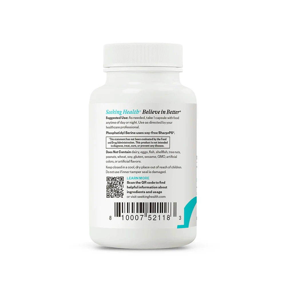 Seeking Health, Phosphatidyl Serine, 150 mg, 60 Caps