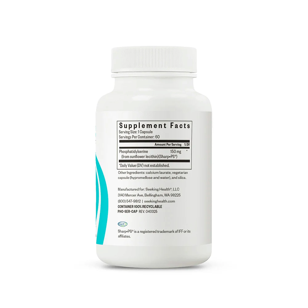 Seeking Health, Phosphatidyl Serine, 150 mg, 60 Caps