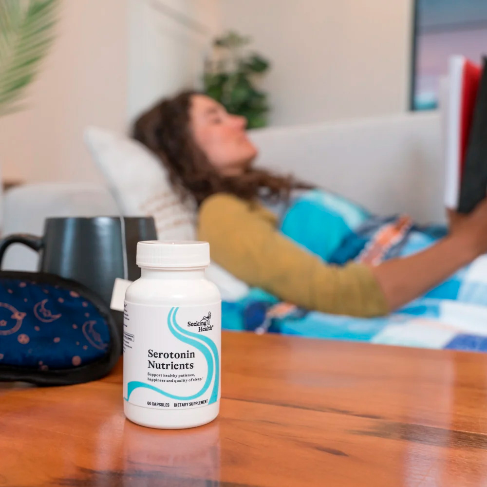 Seeking Health, Serotonin Nutrients, 60 Caps