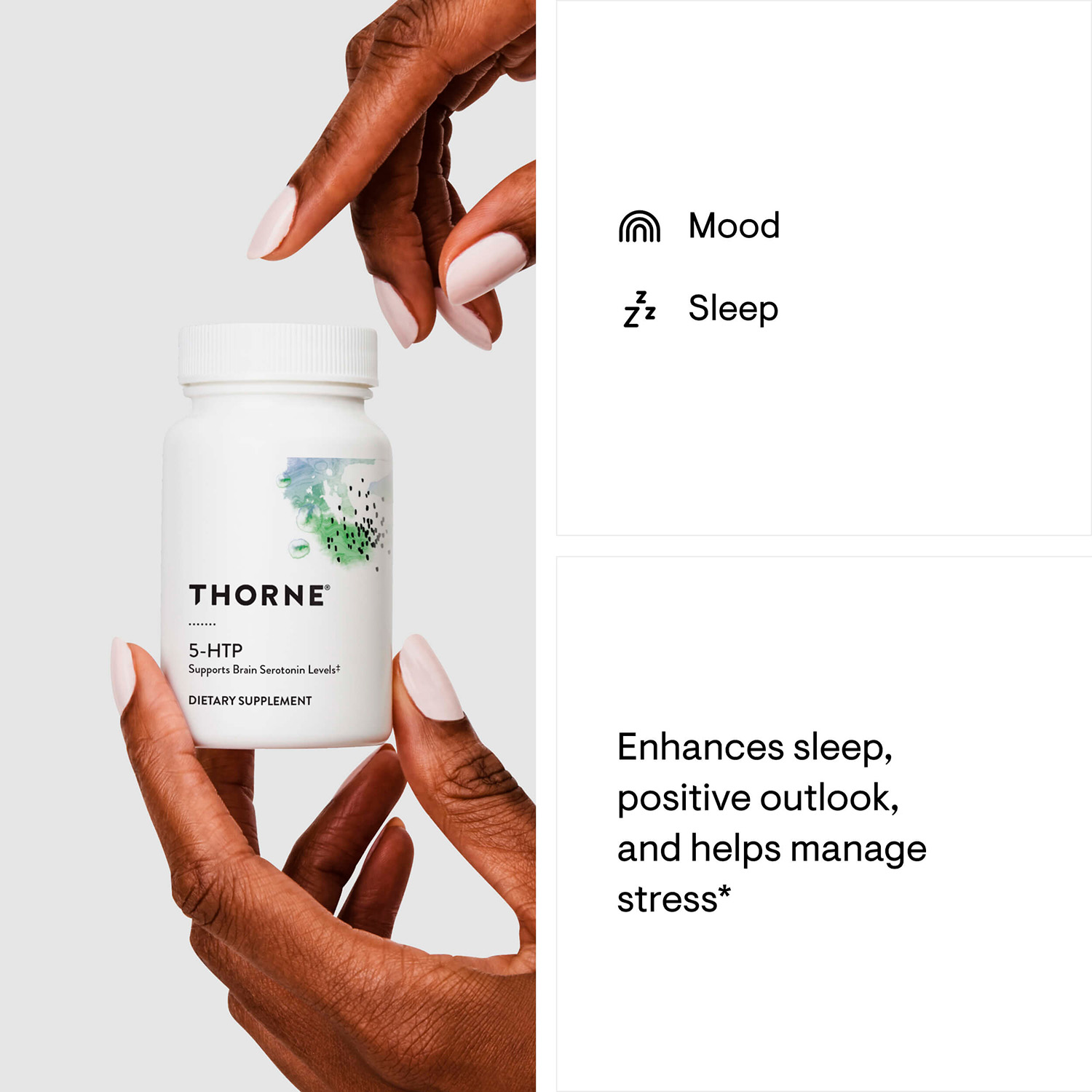 Thorne, 5-HTP, 100 mg, 90 Caps