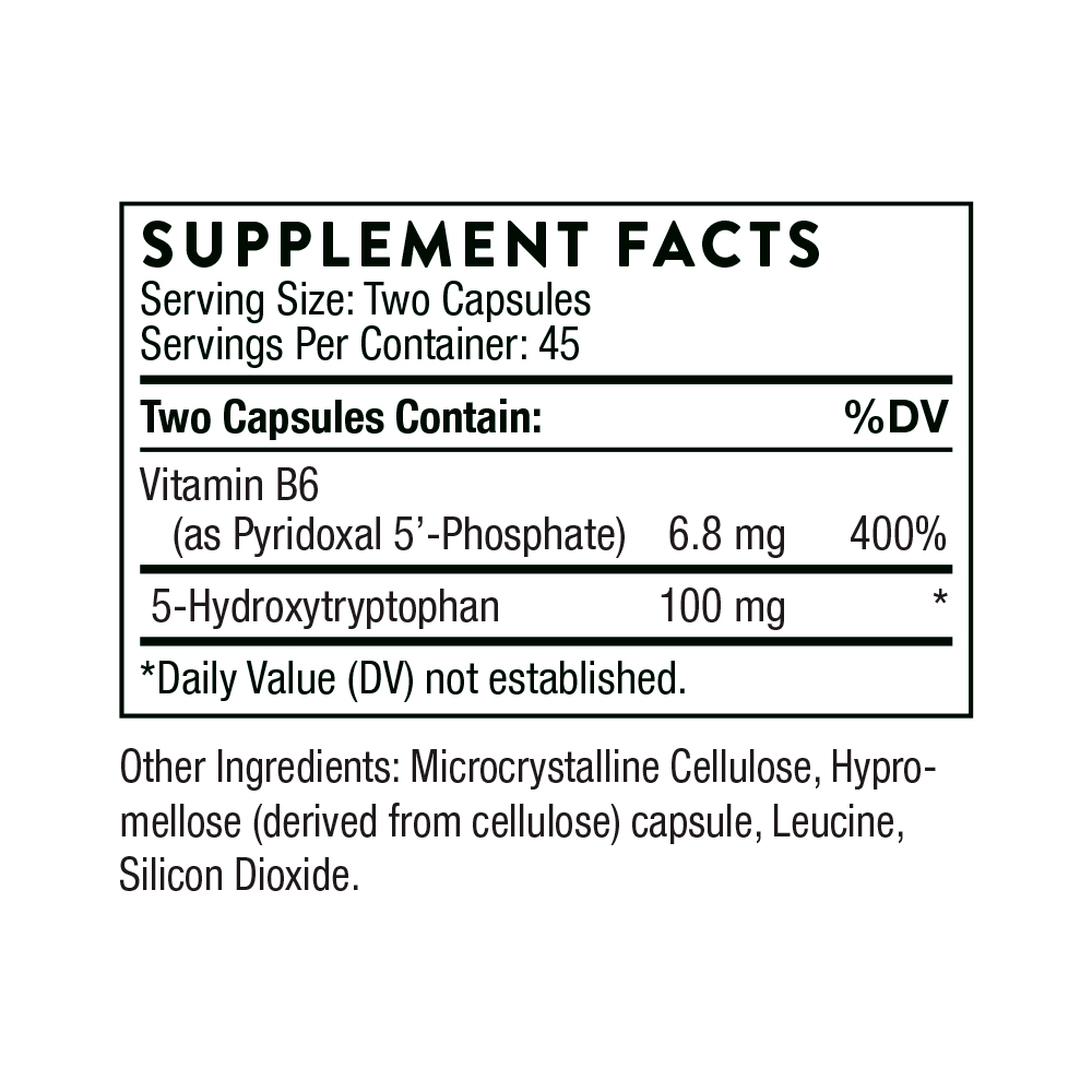 Thorne, 5-HTP, 100 mg, 90 Caps