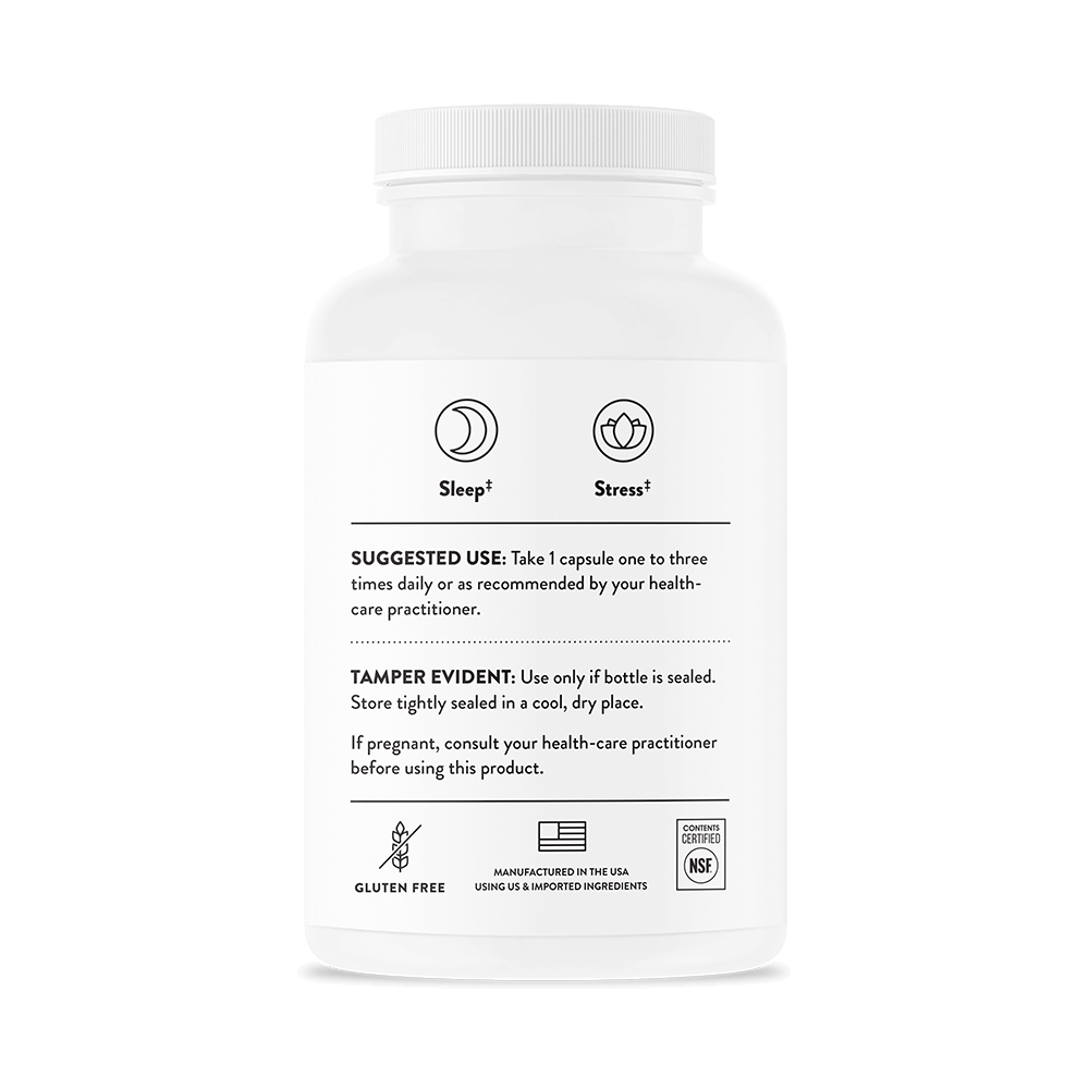 Thorne, L-Theanine, 200 mg, 90 Caps