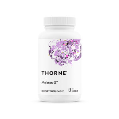 Thorne, Melaton-3 Melatonin, 3 mg, 60 Caps