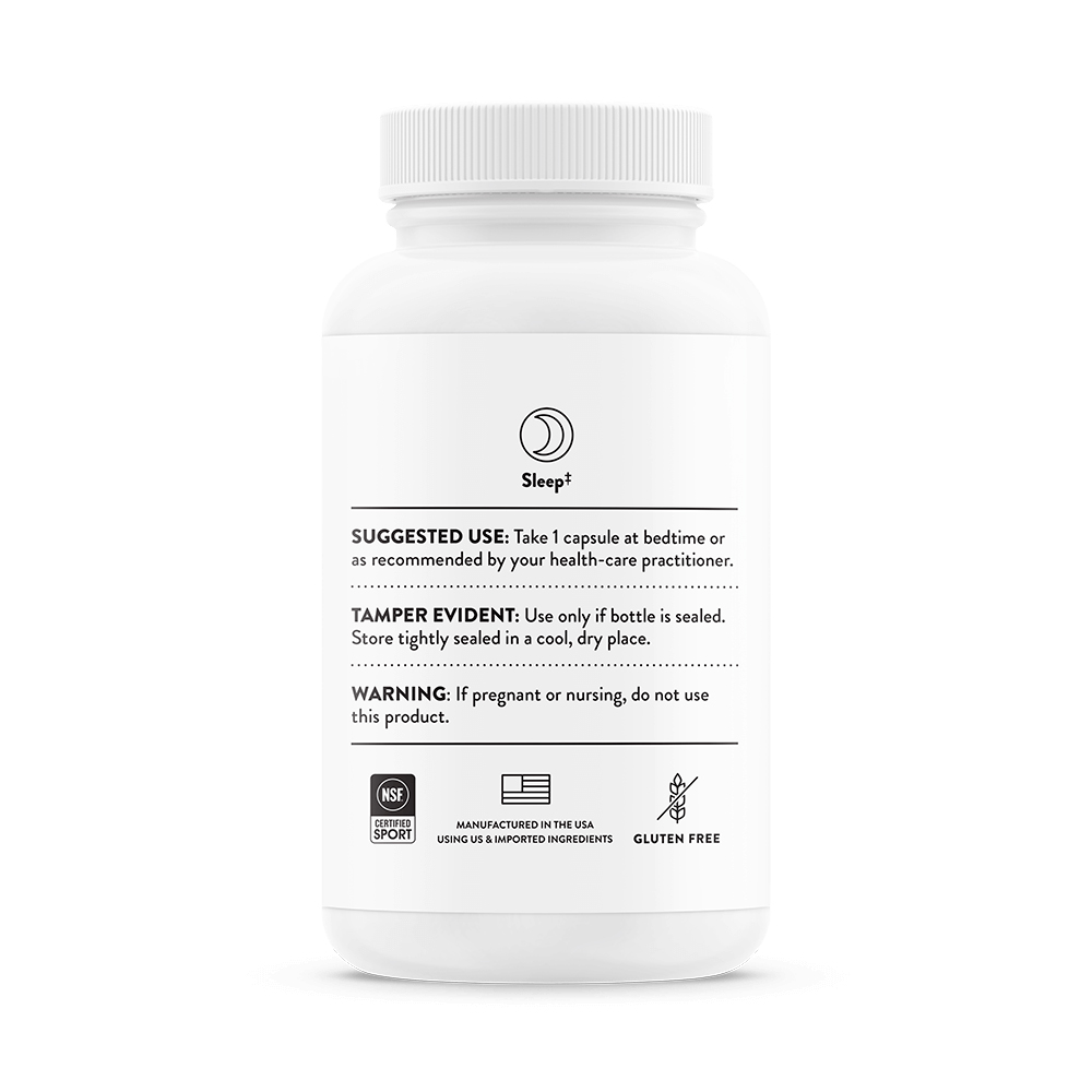 Thorne, Melaton-3 Melatonin, 3 mg, 60 Caps