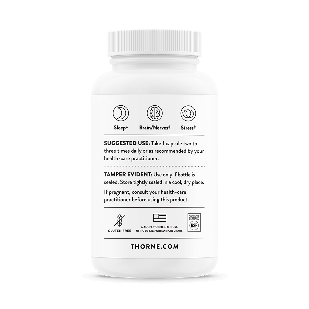 Thorne, Phosphatidylserine Cortisol Management, 100 mg, 60 Caps