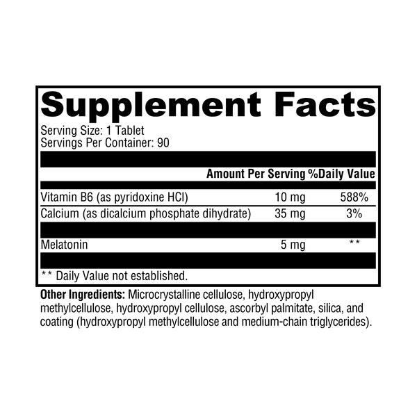 XYMOGEN, Melatonin CR, 5 mg, 90 Tabs