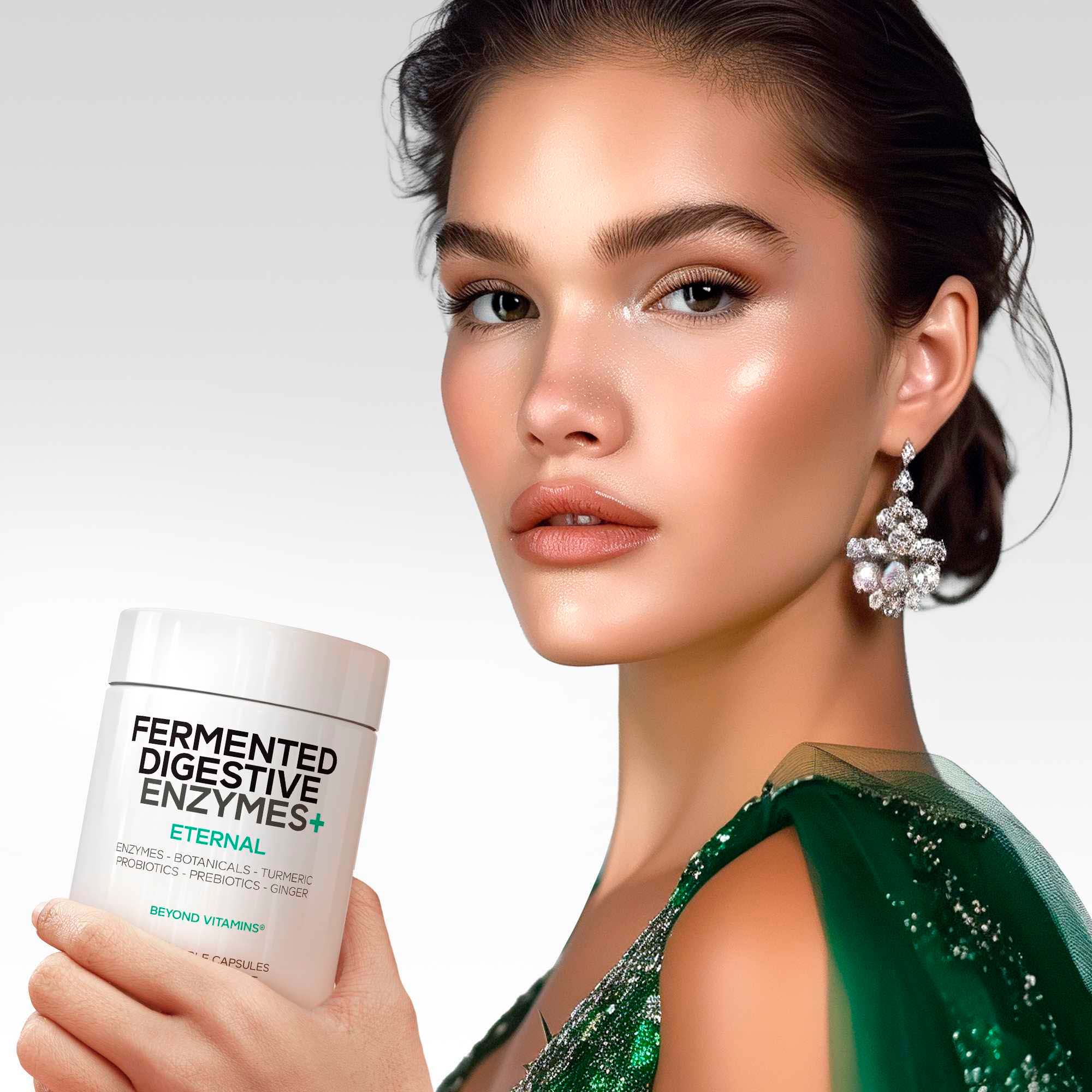 Codeage, Fermented Digestive Enzymes & Botanicals, 90 Vegicaps