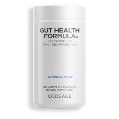Codeage, Gut Health Formula with L-Glutamine & DGL, 180 Vegicaps