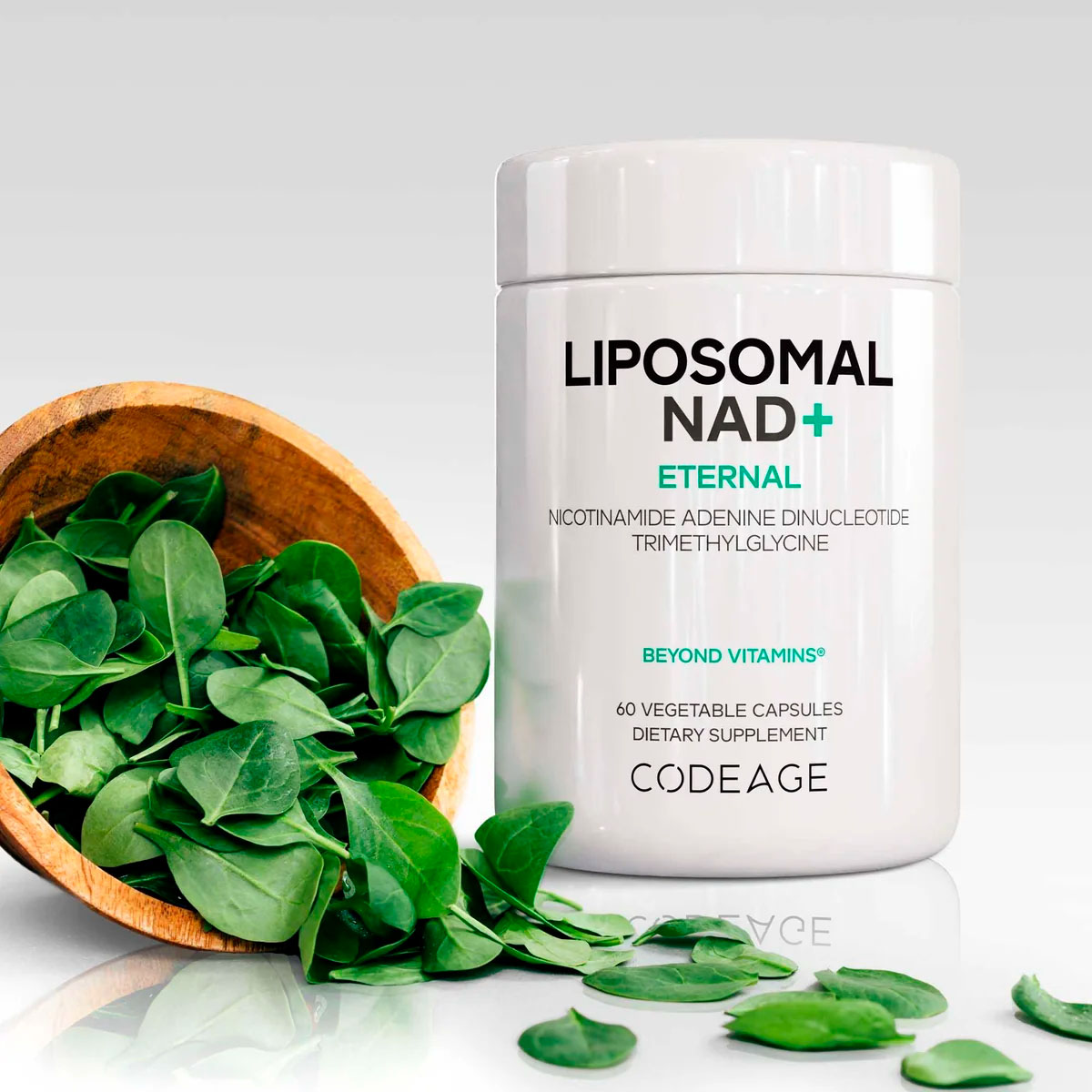 Codeage, Liposomal NAD, 500 mg, 60 Vegicaps