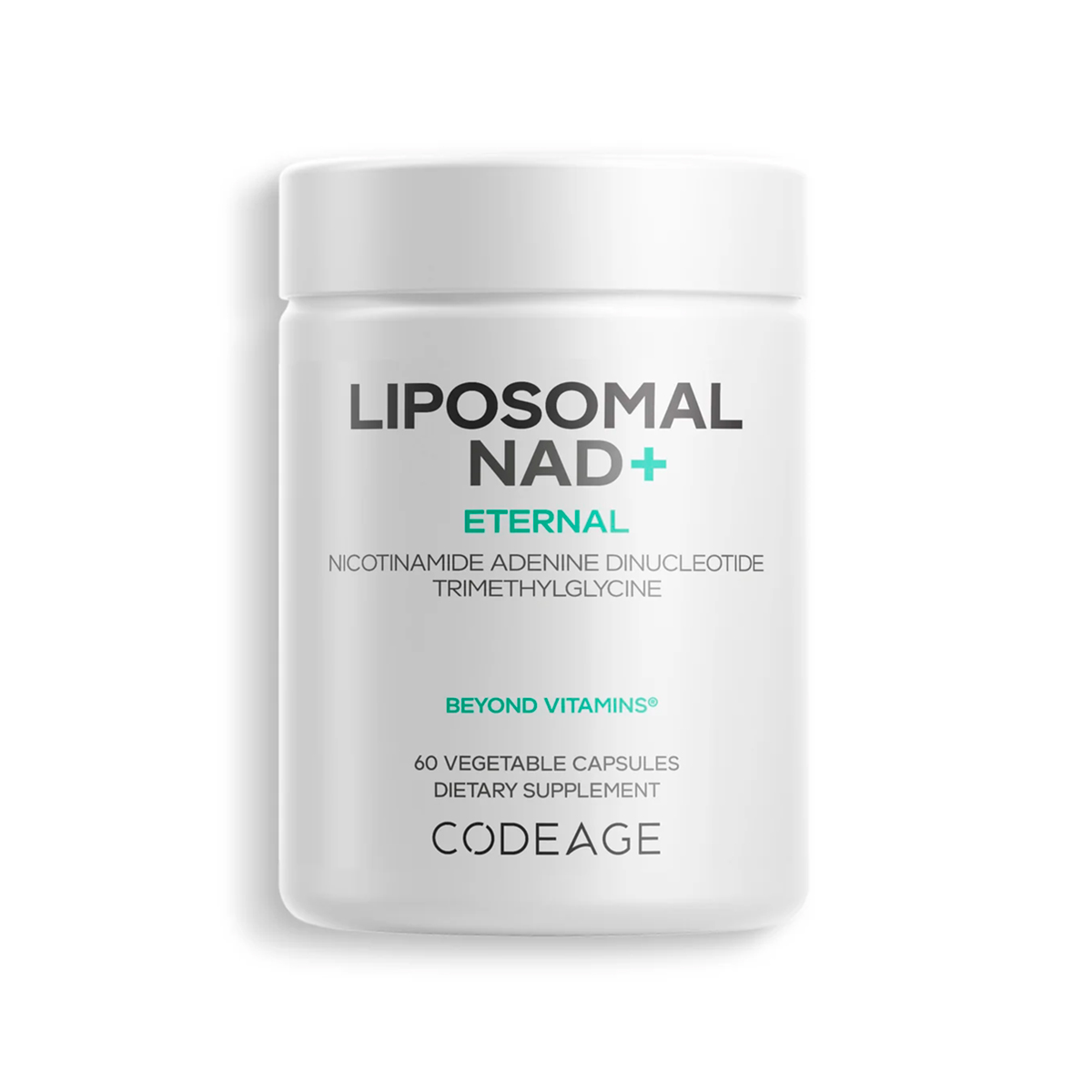 Codeage, Liposomal NAD, 500 mg, 60 Vegicaps