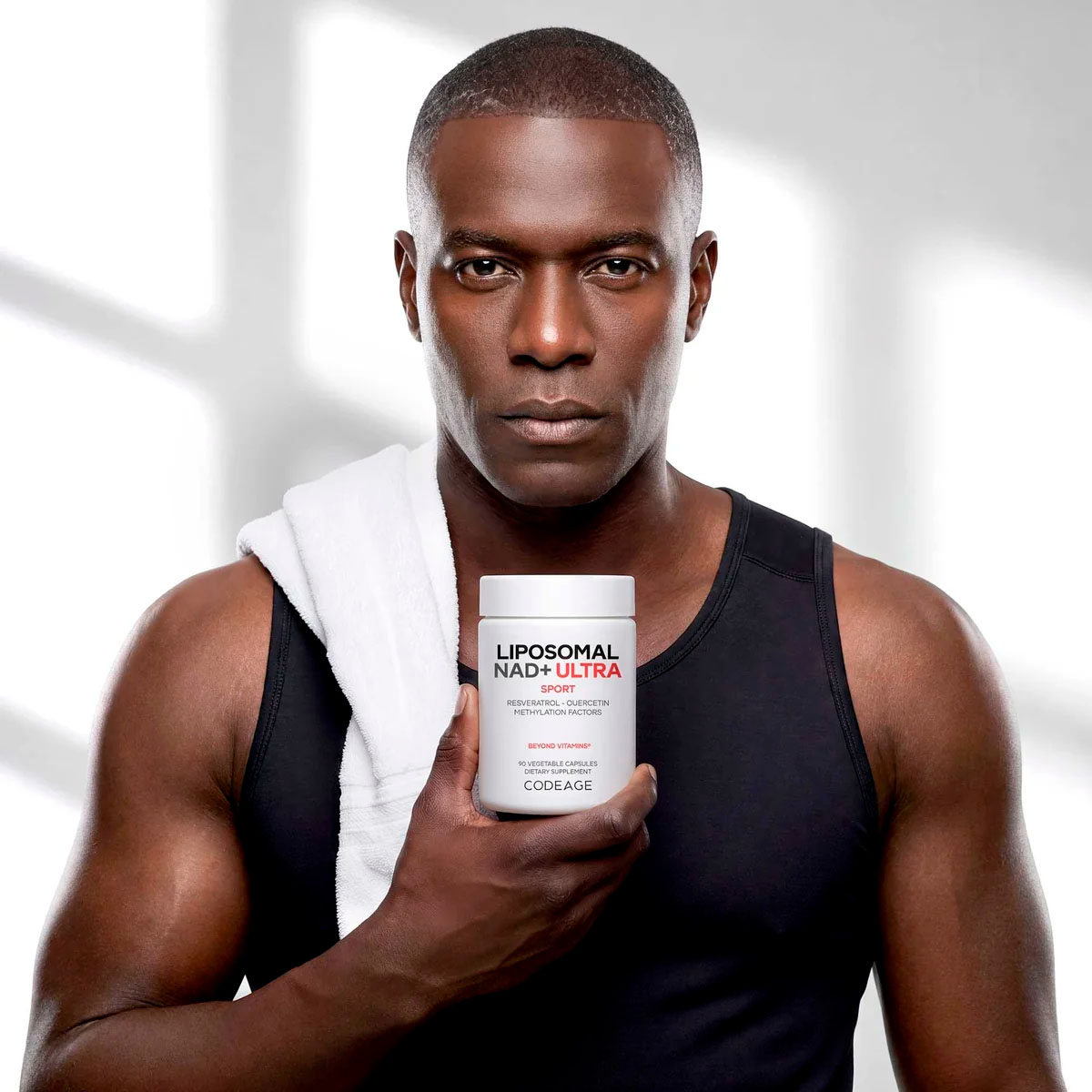 Codeage, Liposomal NAD ULTRA Sport with Vitamin B12, 500 mg, 250 mcg, 90 Vegicaps