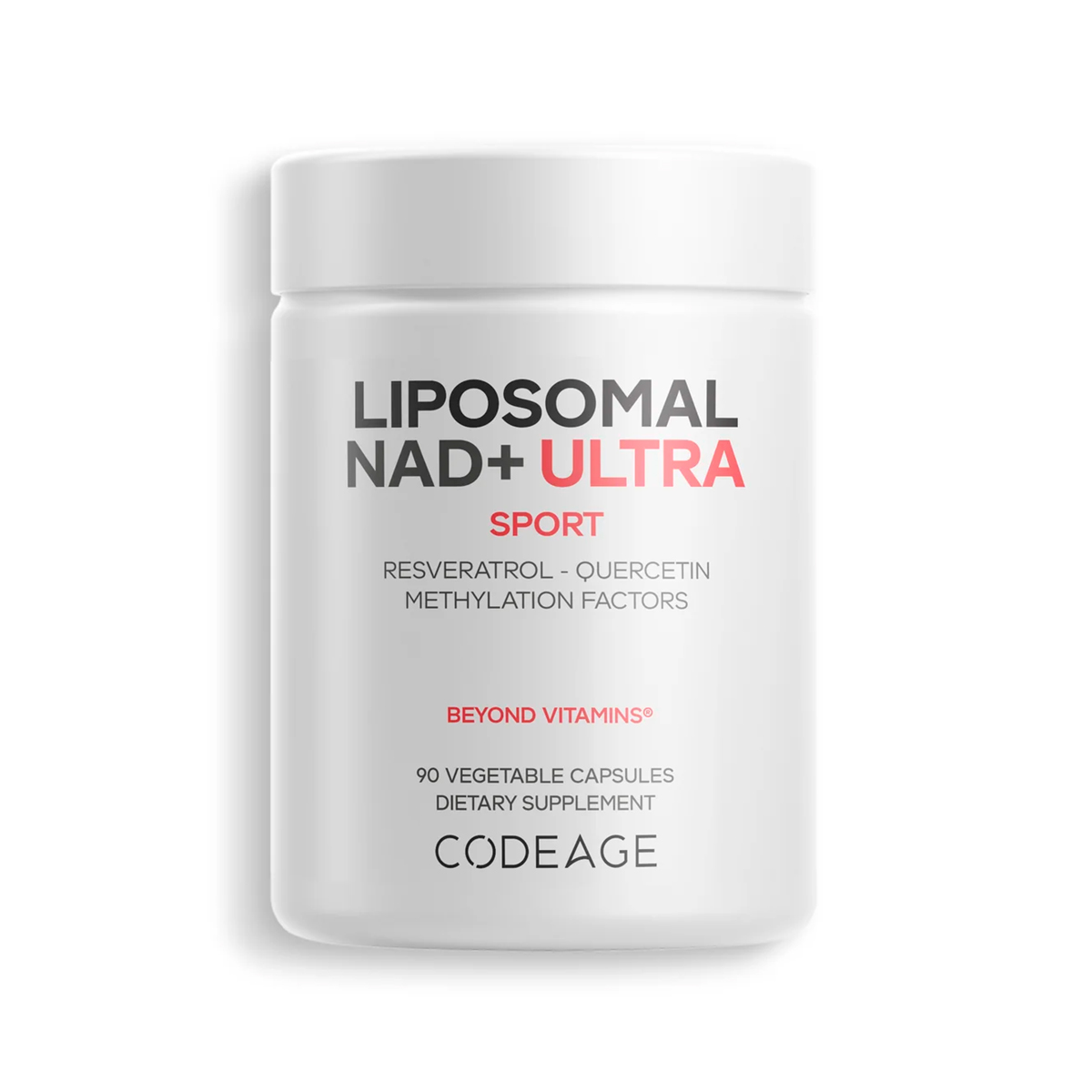Codeage, Liposomal NAD ULTRA Sport with Vitamin B12, 500 mg, 250 mcg, 90 Vegicaps Codeage, Liposomal NAD ULTRA Sport with Vitamin B12, 500 mg, 250 mcg, 90 Vegicaps
