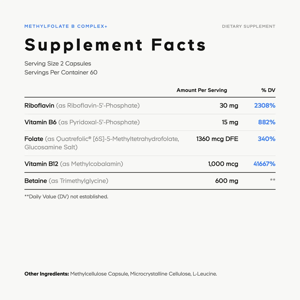 Codeage, Methylfolate B Complex, 120 Vegicaps