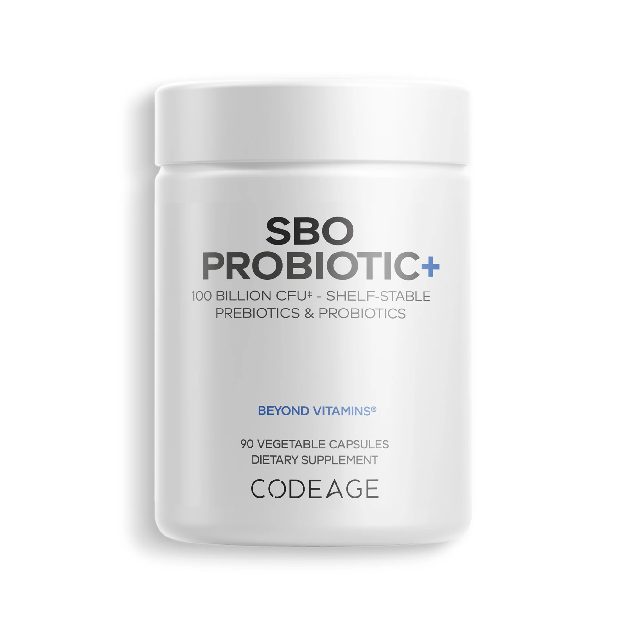 Codeage, Shelf-Stable SBO Probiotic, 100 Billion CFU, 90 Vegicaps Codeage, Shelf-Stable SBO Probiotic, 100 Billion CFU, 90 Vegicaps