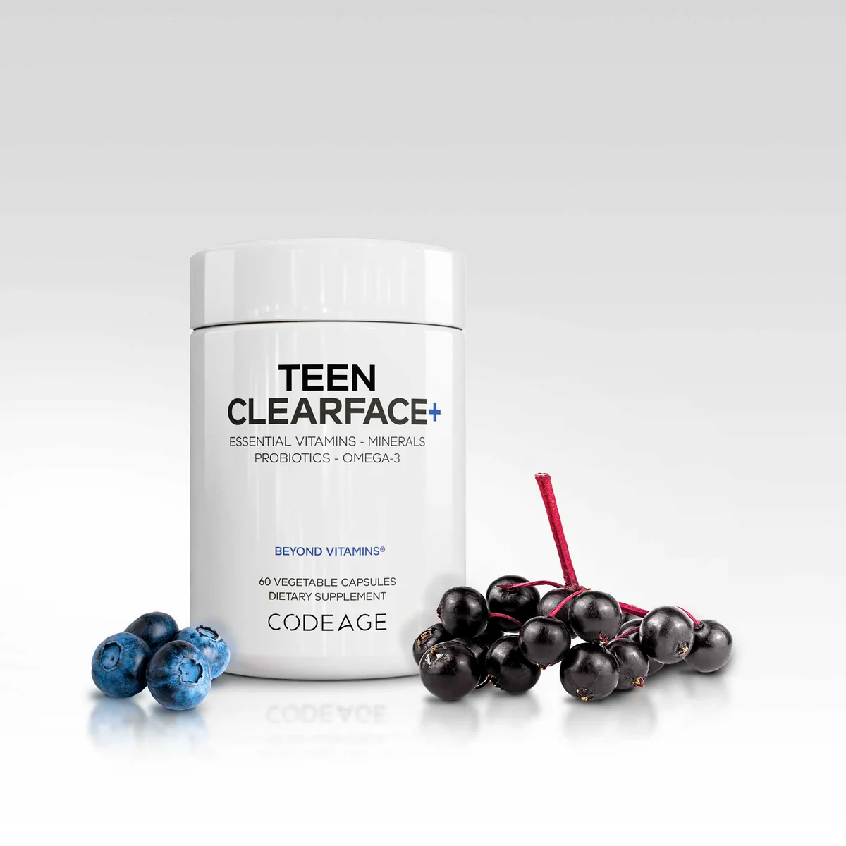 Codeage, Teen Clearface Essential Vitamins & Minerals, 60 Vegicaps