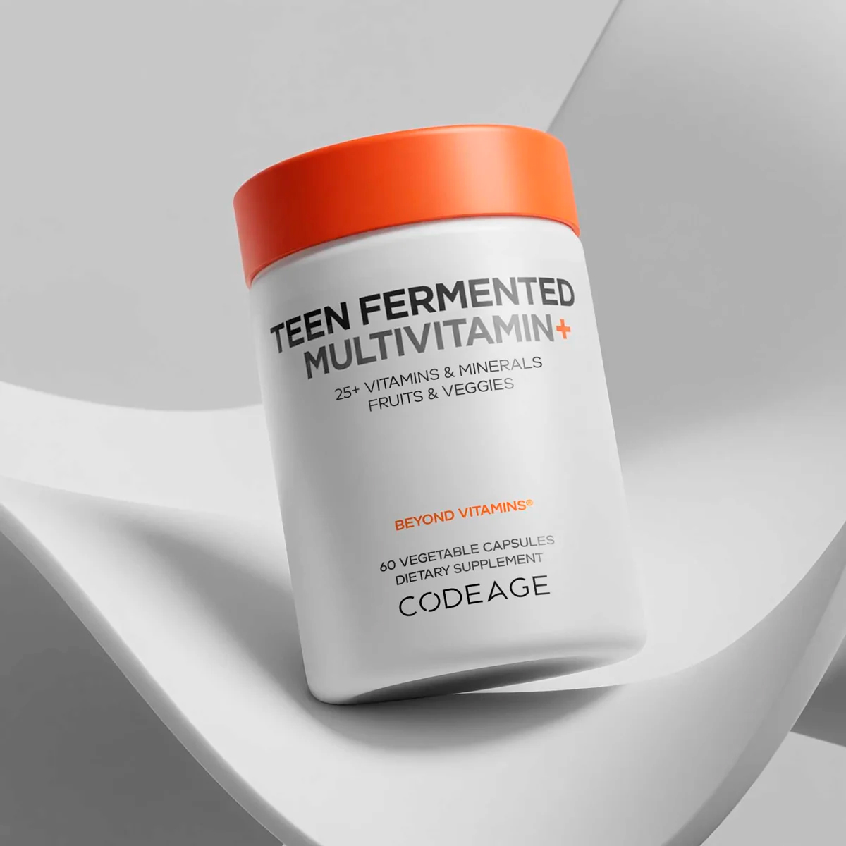 Codeage, Teen’s Daily Fermented Multivitamin, 60 Vegicaps