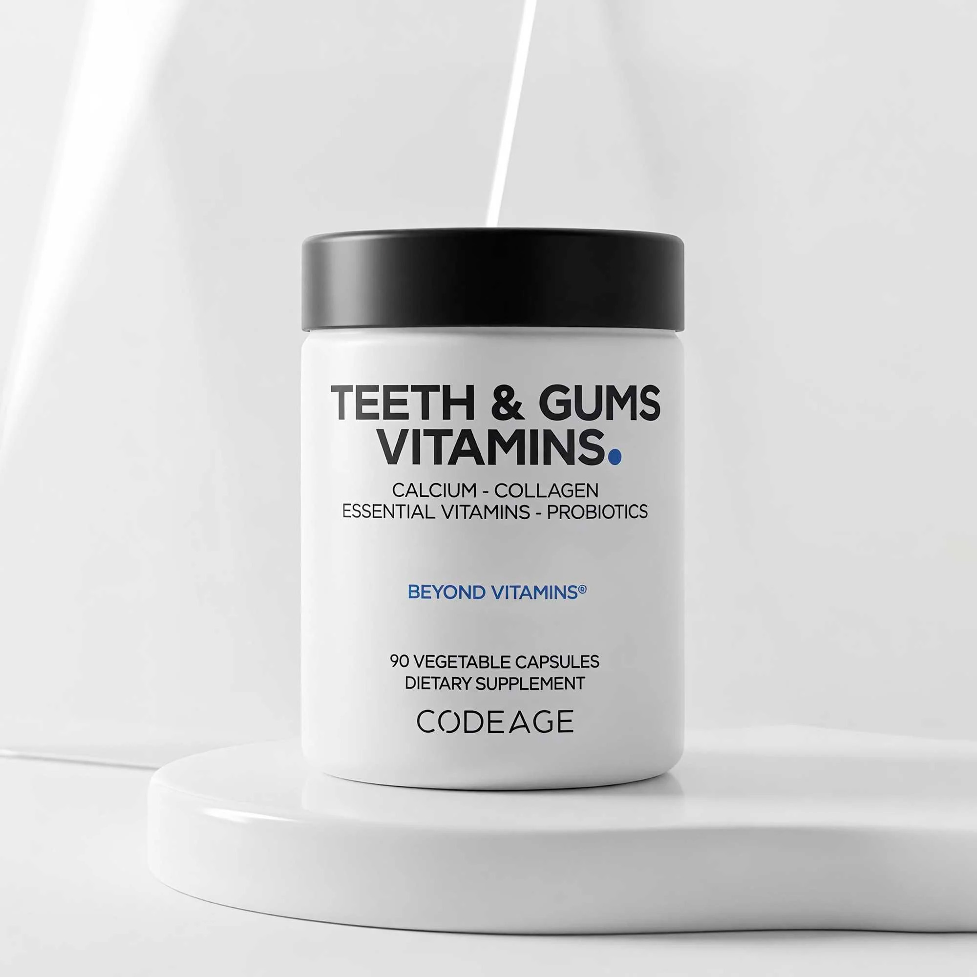 Codeage, Teeth & Gums Vitamins with Calcium & Collagen, 90 Vegicaps