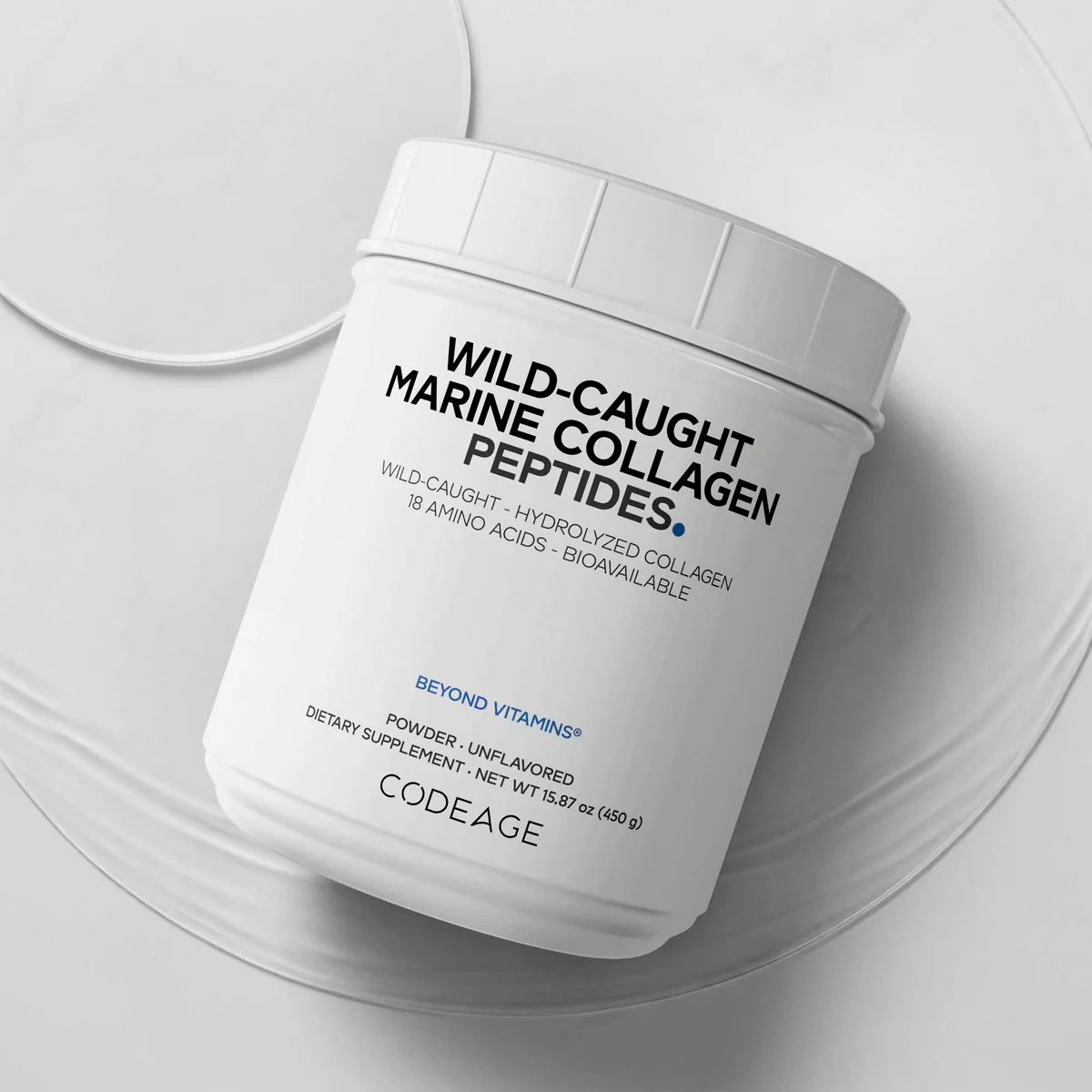 Codeage, Wild-Caught Marine Hydrolyzed Collagen Peptides, 9 g, 15.87 oz