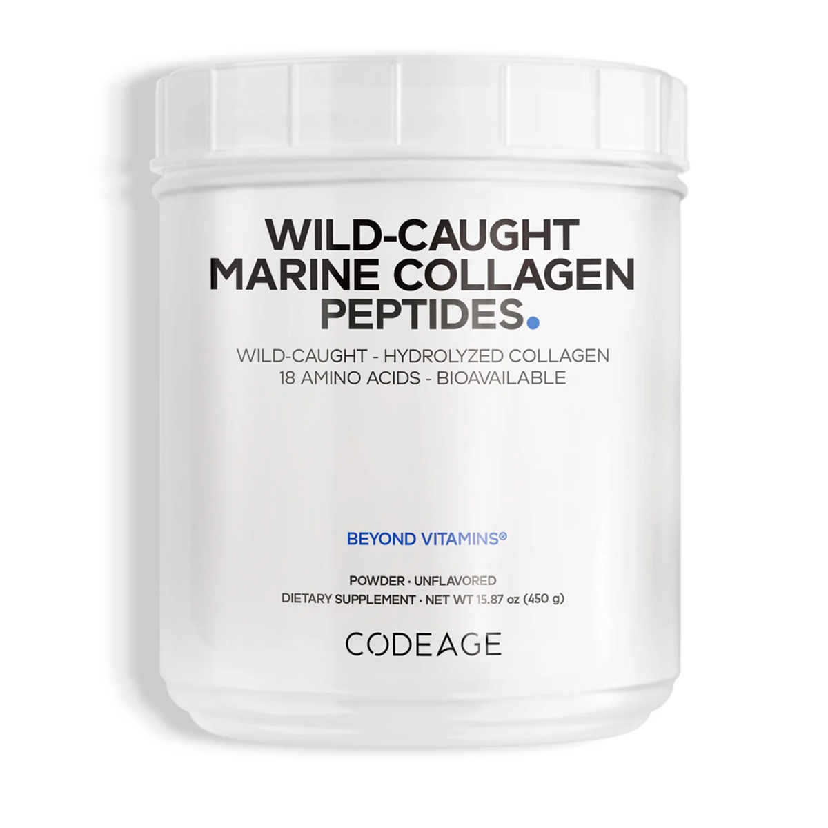 Codeage, Wild-Caught Marine Hydrolyzed Collagen Peptides, 9 g, 15.87 oz Codeage, Wild-Caught Marine Hydrolyzed Collagen Peptides, 9 g, 15.87 oz